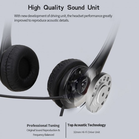 SY490MV Call Center Wired Headset 3.5MM Plug With Microphone Telephone Operator Headphone Noise Canceling for Computer Phones Desktop Boxes SY490MV Call Center Wired Headset 3.5MM Plug With Microphone Telephone Operator Headphone Noise Canceling for Computer Phones Desktop Boxes