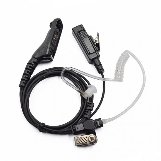 PTT Air Tube Earpiece Headset with PTT Mic Compatible with Motorola Portable Radio APX2000 APX7000 APX6000 APX7500 DP4601 Walkie Talkie XiR P8668 PTT Air Tube Earpiece Headset with PTT Mic Compatible with Motorola Portable Radio APX2000 APX7000 APX6000 APX7500 DP4601 Walkie Talkie XiR P8668
