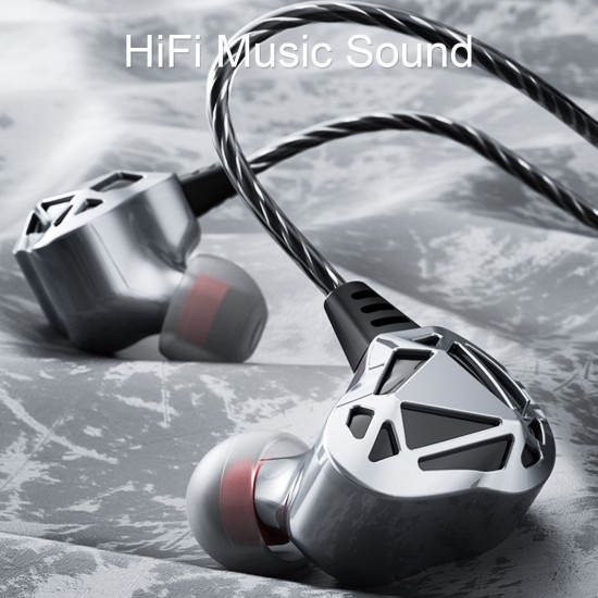 F5 6D Earphone 3.5mm Sport Headphones Stereo Bass Metal Wired Gaming Earphones with Mic In-Ear Headset F5 6D Earphone 3.5mm Sport Headphones Stereo Bass Metal Wired Gaming Earphones with Mic In-Ear Headset