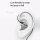 T2000 Music Headphones Type-C Wired In-ear Earbuds with Microphone & Memory Wire Earhooks for Running Music Game T2000 Music Headphones Type-C Wired In-ear Earbuds with Microphone & Memory Wire Earhooks for Running Music Game