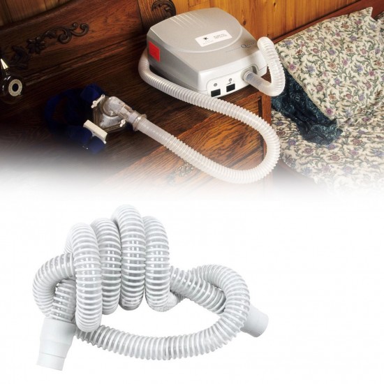 6ft 72 Inch CPAP Tubing Flexible Hose CPAP Ventilator Breathing Machine Air Transmission Replacement Tube 6ft 72 Inch CPAP Tubing Flexible Hose CPAP Ventilator Breathing Machine Air Transmission Replacement Tube