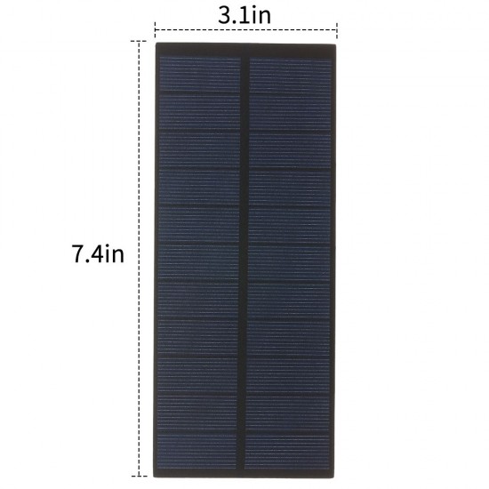 2.2W/5.5V DIY Solar Panel Module Solar Charger 188*78.5MM PET Polycrystalline Silicon For Solar Lights Displays Toys 2.2W/5.5V DIY Solar Panel Module Solar Charger 188*78.5MM PET Polycrystalline Silicon For Solar Lights Displays Toys