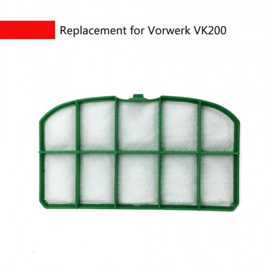1Pc Vacuum Cleaner Filter Spare Parts Replacement for Vorwerk VK200 1Pc Vacuum Cleaner Filter Spare Parts Replacement for Vorwerk VK200