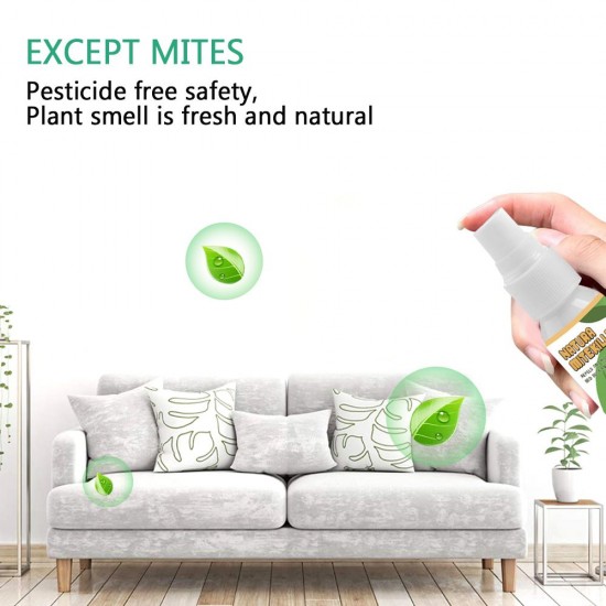 Natural Herbal Mite Exterminating Spray Mite Killer 50ML Natural Herbal Mite Exterminating Spray Mite Killer 50ML