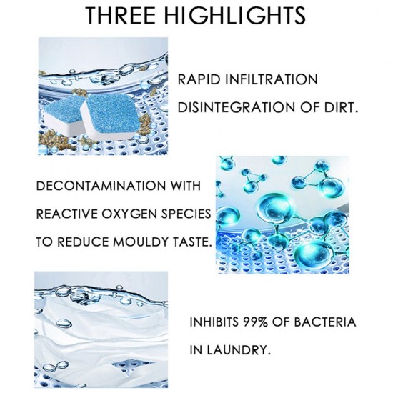 Washing Machine Cleaner Washer Cleaning Detergent Effervescent Tablet Washer Cleaner Washing Machine Cleaner Washer Cleaning Detergent Effervescent Tablet Washer Cleaner