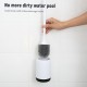 Wall Mounted Toilet Brush and Holder Set Toilet Bowl Brush Bathroom Hollow Suspension Drainage Holder Toilet Soft Cleaning Brush Kit with Caddy Wall Mounted Toilet Brush and Holder Set Toilet Bowl Brush Bathroom Hollow Suspension Drainage Holder Toilet Soft Cleaning Brush Kit with Caddy