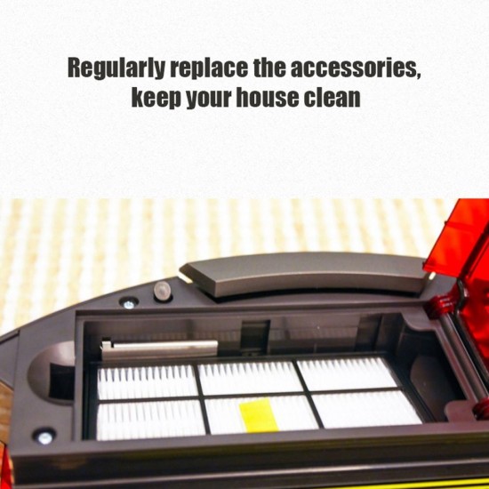 Filter Replacement for iRobot Roomba 800 and 900 Series 800 860 870 880 960 980 Robot Vacuum Cleaners HEPA Filters Replaceable Accessories Parts Filter Replacement for iRobot Roomba 800 and 900 Series 800 860 870 880 960 980 Robot Vacuum Cleaners HEPA Filters Replaceable Accessories Parts