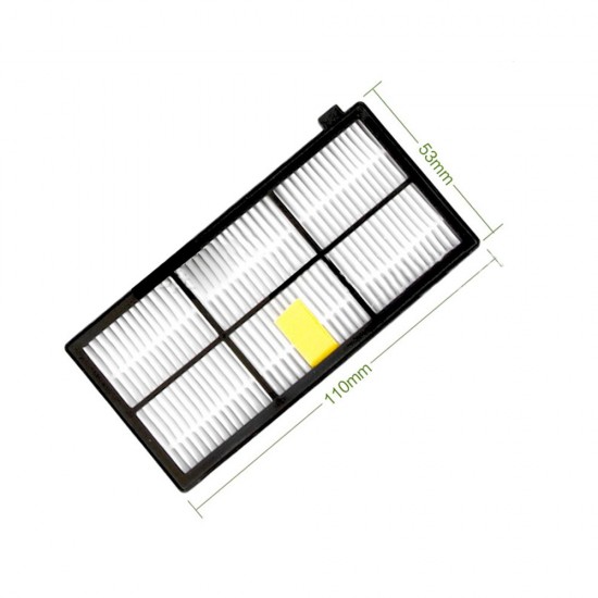 Filter Replacement for iRobot Roomba 800 and 900 Series 800 860 870 880 960 980 Robot Vacuum Cleaners HEPA Filters Replaceable Accessories Parts Filter Replacement for iRobot Roomba 800 and 900 Series 800 860 870 880 960 980 Robot Vacuum Cleaners HEPA Filters Replaceable Accessories Parts