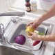 Collapsible Sink with Drainer Plug Handle Collapsible Washing Up Bowl Folding Water Container Portable Water Storage Basin for Washing Dishes Camping Hiking Home Kitchen Collapsible Sink with Drainer Plug Handle Collapsible Washing Up Bowl Folding Water Container Portable Water Storage Basin for Washing Dishes Camping Hiking Home Kitchen