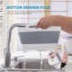 Collapsible Sink with Drainer Plug Handle Collapsible Washing Up Bowl Folding Water Container Portable Water Storage Basin for Washing Dishes Camping Hiking Home Kitchen Collapsible Sink with Drainer Plug Handle Collapsible Washing Up Bowl Folding Water Container Portable Water Storage Basin for Washing Dishes Camping Hiking Home Kitchen