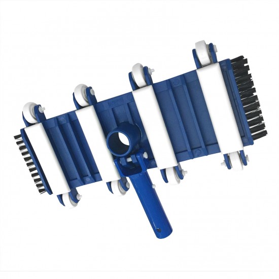 14 Inch Swimming Pool Vacuum Head Cleaner Underwater Cleaner with Brush Wheels for Home Ground Pool Pond Spa Inflatable Pool Fountain 14 Inch Swimming Pool Vacuum Head Cleaner Underwater Cleaner with Brush Wheels for Home Ground Pool Pond Spa Inflatable Pool Fountain