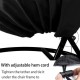 Patio Hanging Chair Cover Outdoor Egg Chair Cover Durable Waterproof Swing Chair Dust Cover Black, S Size 115 * 190cm Patio Hanging Chair Cover Outdoor Egg Chair Cover Durable Waterproof Swing Chair Dust Cover Black, S Size 115 * 190cm