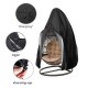Patio Hanging Chair Cover Outdoor Egg Chair Cover Durable Waterproof Swing Chair Dust Cover Black, S Size 115 * 190cm Patio Hanging Chair Cover Outdoor Egg Chair Cover Durable Waterproof Swing Chair Dust Cover Black, S Size 115 * 190cm
