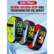 Smart Watch, Fitness Tracker, Smart Sports Bracelet, Body Temperature / PR Pulse Rate / SpO2 Blood Oxygen Sensor Saturation / Blood Pressure Monitoring, Step Calorie Counter Sleep Monitoring, IP67 Waterproof Smart Bracelet Smart Watch, Fitness Tracker, Smart Sports Bracelet, Body Temperature / PR Pulse Rate / SpO2 Blood Oxygen Sensor Saturation / Blood Pressure Monitoring, Step Calorie Counter Sleep Monitoring, IP67 Waterproof Smart Bracelet