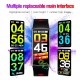 Smart Watch, Fitness Tracker, Smart Sports Bracelet, Body Temperature / PR Pulse Rate / SpO2 Blood Oxygen Sensor Saturation / Blood Pressure Monitoring, Step Calorie Counter Sleep Monitoring, IP67 Waterproof Smart Bracelet Smart Watch, Fitness Tracker, Smart Sports Bracelet, Body Temperature / PR Pulse Rate / SpO2 Blood Oxygen Sensor Saturation / Blood Pressure Monitoring, Step Calorie Counter Sleep Monitoring, IP67 Waterproof Smart Bracelet