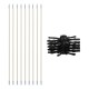 Chimney Cleaning Brush Kit 9PCS Poles with Nylon Brush Head Duct Vent Cleaning Set Chimney Sweep Kit Flexible Chimney Brushes for Fireplace Dryer Vent Chimney Cleaning Brush Kit 9PCS Poles with Nylon Brush Head Duct Vent Cleaning Set Chimney Sweep Kit Flexible Chimney Brushes for Fireplace Dryer Vent