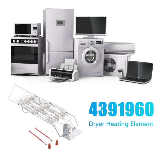 4391960 Dryer Heating Element Dryer Accessories Replacement Parts WP4391960 AP3109438 PS373014 4391960 Dryer Heating Element Dryer Accessories Replacement Parts WP4391960 AP3109438 PS373014