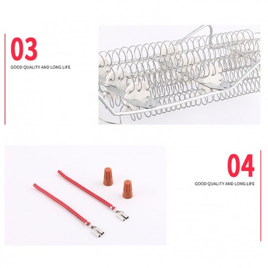 4391960 Dryer Heating Element Dryer Accessories Replacement Parts WP4391960 AP3109438 PS373014 4391960 Dryer Heating Element Dryer Accessories Replacement Parts WP4391960 AP3109438 PS373014