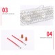 4391960 Dryer Heating Element Dryer Accessories Replacement Parts WP4391960 AP3109438 PS373014 4391960 Dryer Heating Element Dryer Accessories Replacement Parts WP4391960 AP3109438 PS373014