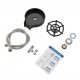Glass Rinser for Kitchen Sink Bottle Cups Washer for Sink Attachment Bar Glass Rinser ABS Kitchen Sink Accessories with Soft Water Tube Glass Rinser for Kitchen Sink Bottle Cups Washer for Sink Attachment Bar Glass Rinser ABS Kitchen Sink Accessories with Soft Water Tube