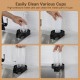 Glass Rinser for Kitchen Sink Bottle Cups Washer for Sink Attachment Bar Glass Rinser ABS Kitchen Sink Accessories with Soft Water Tube Glass Rinser for Kitchen Sink Bottle Cups Washer for Sink Attachment Bar Glass Rinser ABS Kitchen Sink Accessories with Soft Water Tube