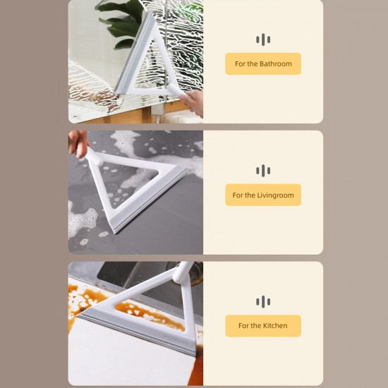 2 In 1 Broom Floor Squeegee Multi-Purpose Window Squeegee Long Handle Shower Squeegee Stainless Steel Glass Squeegee for Bathroom Window and Car Windshield Glass 2 In 1 Broom Floor Squeegee Multi-Purpose Window Squeegee Long Handle Shower Squeegee Stainless Steel Glass Squeegee for Bathroom Window and Car Windshield Glass