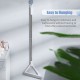 2 In 1 Broom Floor Squeegee Multi-Purpose Window Squeegee Long Handle Shower Squeegee Stainless Steel Glass Squeegee for Bathroom Window and Car Windshield Glass 2 In 1 Broom Floor Squeegee Multi-Purpose Window Squeegee Long Handle Shower Squeegee Stainless Steel Glass Squeegee for Bathroom Window and Car Windshield Glass