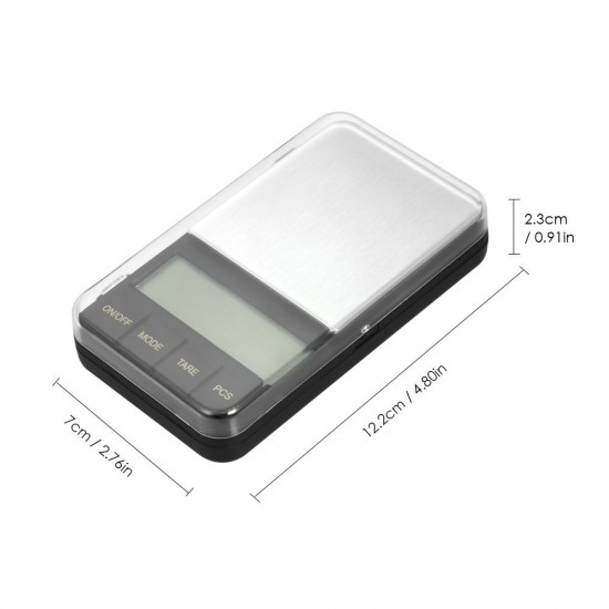 500g/0.01g High-precision Pocket Scale Accurate Jewelry Scale Kitchen Scale Mini Food Scale Electric Kitchen Scale Baking Scale 500g/0.01g High-precision Pocket Scale Accurate Jewelry Scale Kitchen Scale Mini Food Scale Electric Kitchen Scale Baking Scale