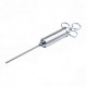 BLF-009 Marinade Meet BBQ Sauce Injector Needles Syringe 2-oz Flavoring Seasoning with 3 Marinade Flavor Needle 2 Cleaning Brushes for BBQ Smoker Grill Beast Turkey Best Cooking Gift BLF-009 Marinade Meet BBQ Sauce Injector Needles Syringe 2-oz Flavoring Seasoning with 3 Marinade Flavor Needle 2 Cleaning Brushes for BBQ Smoker Grill Beast Turkey Best Cooking Gift
