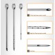 BLF-009 Marinade Meet BBQ Sauce Injector Needles Syringe 2-oz Flavoring Seasoning with 3 Marinade Flavor Needle 2 Cleaning Brushes for BBQ Smoker Grill Beast Turkey Best Cooking Gift BLF-009 Marinade Meet BBQ Sauce Injector Needles Syringe 2-oz Flavoring Seasoning with 3 Marinade Flavor Needle 2 Cleaning Brushes for BBQ Smoker Grill Beast Turkey Best Cooking Gift