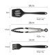 Kitchen Utensils Set 9Pcs All Over Silicone Non-stick Barreled Cooking Utensils Set Silica Gel Utensil Kitchenware Set Kitchen Utensils Set 9Pcs All Over Silicone Non-stick Barreled Cooking Utensils Set Silica Gel Utensil Kitchenware Set