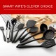 Kitchen Utensils Set 9Pcs All Over Silicone Non-stick Barreled Cooking Utensils Set Silica Gel Utensil Kitchenware Set Kitchen Utensils Set 9Pcs All Over Silicone Non-stick Barreled Cooking Utensils Set Silica Gel Utensil Kitchenware Set