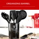 Kitchen Utensils Set 9Pcs All Over Silicone Non-stick Barreled Cooking Utensils Set Silica Gel Utensil Kitchenware Set Kitchen Utensils Set 9Pcs All Over Silicone Non-stick Barreled Cooking Utensils Set Silica Gel Utensil Kitchenware Set