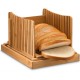 Bamboo Bread Slicer with Cutting Board Foldable Adjustable Bread Slicer For Homemade Bread Loaf Cakes Bamboo Bread Slicer with Cutting Board Foldable Adjustable Bread Slicer For Homemade Bread Loaf Cakes