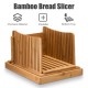 Bamboo Bread Slicer with Cutting Board Foldable Adjustable Bread Slicer For Homemade Bread Loaf Cakes Bamboo Bread Slicer with Cutting Board Foldable Adjustable Bread Slicer For Homemade Bread Loaf Cakes