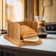 Bamboo Bread Slicer with Cutting Board Foldable Adjustable Bread Slicer For Homemade Bread Loaf Cakes Bamboo Bread Slicer with Cutting Board Foldable Adjustable Bread Slicer For Homemade Bread Loaf Cakes