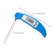 Thermometer Instant Read Digital Cooking Thermometer ℃/℉ Switch Candy Super Long Probe Kitchen BBQ Grill Smoker Meat Oil Milk Yogurt Temperature Thermometer Instant Read Digital Cooking Thermometer ℃/℉ Switch Candy Super Long Probe Kitchen BBQ Grill Smoker Meat Oil Milk Yogurt Temperature
