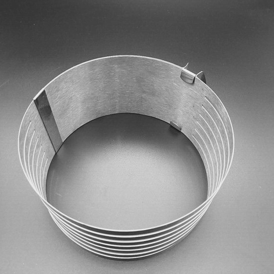 6-8 Inch Cake Cutter Slicer Stainless Steel Adjustable Layered Cake Cutter Slicer Mousse Cake Cutter Baking Mold Pastry Baking Tool for Birthday Cake Party Dessert Kitchen Gadgets Dishwasher Safe 6-8 Inch Cake Cutter Slicer Stainless Steel Adjustable Layered Cake Cutter Slicer Mousse Cake Cutter Baking Mold Pastry Baking Tool for Birthday Cake Party Dessert Kitchen Gadgets Dishwasher Safe