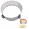 6-8 Inch Cake Cutter Slicer Stainless Steel Adjustable Layered Cake Cutter Slicer Mousse Cake Cutter Baking Mold Pastry Baking Tool for Birthday Cake Party Dessert Kitchen Gadgets Dishwasher Safe