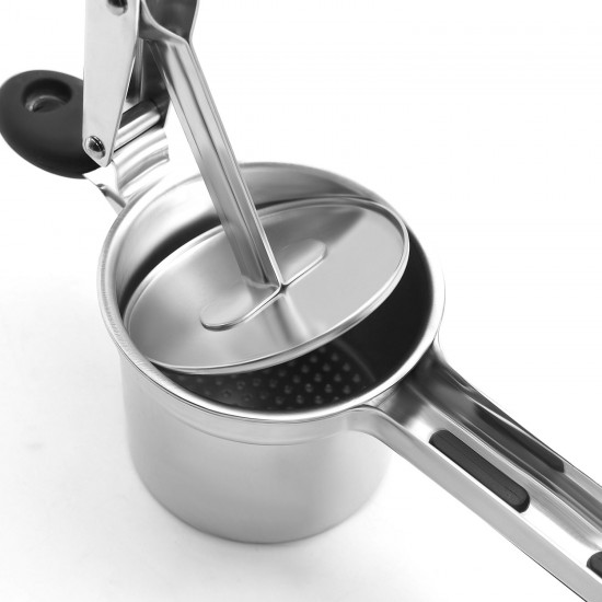 Potato Ricer Hand Press Lemon Orange Watermelon Potato Squeezer Stainless Steel Fruit Vegetables Manual Extractor Crusher Easy Cleaning Household Kitchen Cooking Tools Potato Ricer Hand Press Lemon Orange Watermelon Potato Squeezer Stainless Steel Fruit Vegetables Manual Extractor Crusher Easy Cleaning Household Kitchen Cooking Tools