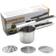 Potato Ricer Hand Press Lemon Orange Watermelon Potato Squeezer Stainless Steel Fruit Vegetables Manual Extractor Crusher Easy Cleaning Household Kitchen Cooking Tools Potato Ricer Hand Press Lemon Orange Watermelon Potato Squeezer Stainless Steel Fruit Vegetables Manual Extractor Crusher Easy Cleaning Household Kitchen Cooking Tools