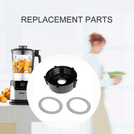 Blender Jar Base + 2Pcs Rubber O-Ring Gaskets Replacement for Oster Blender 4902-003 Blender Jar Base + 2Pcs Rubber O-Ring Gaskets Replacement for Oster Blender 4902-003