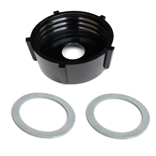 Blender Jar Base + 2Pcs Rubber O-Ring Gaskets Replacement for Oster Blender 4902-003 Blender Jar Base + 2Pcs Rubber O-Ring Gaskets Replacement for Oster Blender 4902-003