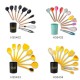 Silicone Kitchenware Set 8Pcs Kitchen Utensils Set Silica Gel Cooking Utensils Set Heat Resistant Kitchen Tools with Storage Barrel Silicone Kitchenware Set 8Pcs Kitchen Utensils Set Silica Gel Cooking Utensils Set Heat Resistant Kitchen Tools with Storage Barrel