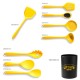 Silicone Kitchenware Set 8Pcs Kitchen Utensils Set Silica Gel Cooking Utensils Set Heat Resistant Kitchen Tools with Storage Barrel Silicone Kitchenware Set 8Pcs Kitchen Utensils Set Silica Gel Cooking Utensils Set Heat Resistant Kitchen Tools with Storage Barrel