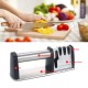 4-in-1 Knife & Scissor Sharpener Tungsten Steel/Emery/Ceramic 4-stage Coarse Medium Fine Blade Sharpener Professional for Home Outdoor Camping Traveling Sharpening Tool 4-in-1 Knife & Scissor Sharpener Tungsten Steel/Emery/Ceramic 4-stage Coarse Medium Fine Blade Sharpener Professional for Home Outdoor Camping Traveling Sharpening Tool