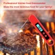 Meat Thermometer Food Thermometer Digital Instant Read Thermometer LCD Display with Backlight Waterproof Thermometer for Kitchen BBQ Grill Milk Water Meat Thermometer Food Thermometer Digital Instant Read Thermometer LCD Display with Backlight Waterproof Thermometer for Kitchen BBQ Grill Milk Water