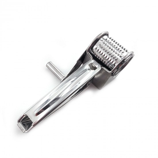 Manual Rotary Cheese Grater Stainless Steel Handheld Rotary Slicer Shredding Grinder for Grating Hard Cheese Chocolate Nuts Party Dessert Restaurant Kitchen Gadgets Manual Rotary Cheese Grater Stainless Steel Handheld Rotary Slicer Shredding Grinder for Grating Hard Cheese Chocolate Nuts Party Dessert Restaurant Kitchen Gadgets