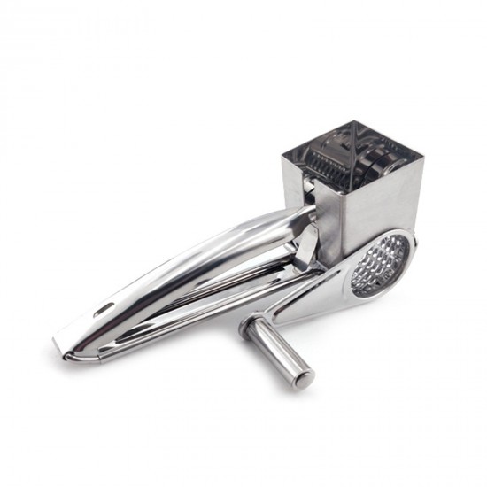 Manual Rotary Cheese Grater Stainless Steel Handheld Rotary Slicer Shredding Grinder for Grating Hard Cheese Chocolate Nuts Party Dessert Restaurant Kitchen Gadgets Manual Rotary Cheese Grater Stainless Steel Handheld Rotary Slicer Shredding Grinder for Grating Hard Cheese Chocolate Nuts Party Dessert Restaurant Kitchen Gadgets