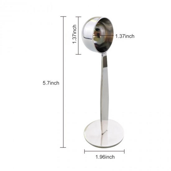 2 IN 1 Stainless Steel Coffee Measuring Scoop Tamper Espresso Coffee Bean Hammer Spoon Coffee & Tea Tools Measuring Tamping Scoop for Cafe Shop Home Kitchen Office 2 IN 1 Stainless Steel Coffee Measuring Scoop Tamper Espresso Coffee Bean Hammer Spoon Coffee & Tea Tools Measuring Tamping Scoop for Cafe Shop Home Kitchen Office